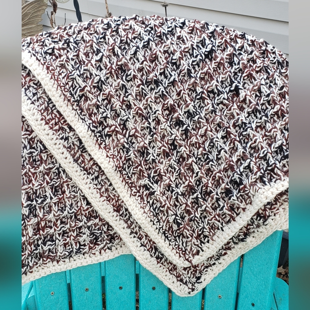 Handmade Waffle Stich Blanket NWOT